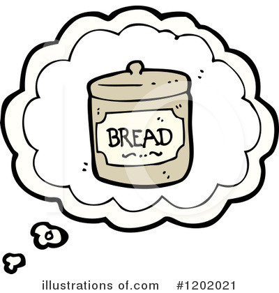 Royalty-Free (RF) Bread Clipart Illustration by lineartestpilot - Stock Sample #1202021