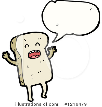 Royalty-Free (RF) Bread Clipart Illustration by lineartestpilot - Stock Sample #1216479