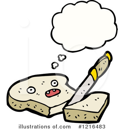Royalty-Free (RF) Bread Clipart Illustration by lineartestpilot - Stock Sample #1216483