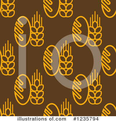 Royalty-Free (RF) Bread Clipart Illustration by Vector Tradition SM - Stock Sample #1235794