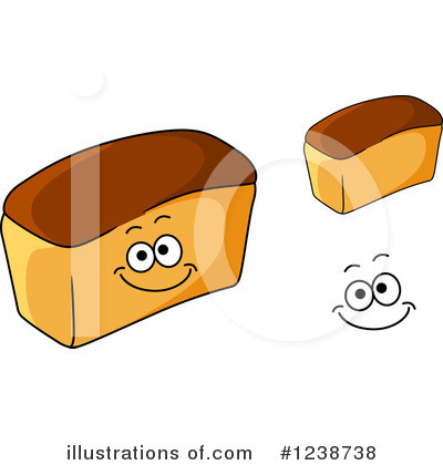 Royalty-Free (RF) Bread Clipart Illustration by Vector Tradition SM - Stock Sample #1238738