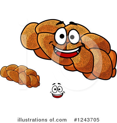 Royalty-Free (RF) Bread Clipart Illustration by Vector Tradition SM - Stock Sample #1243705