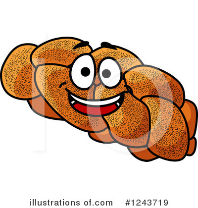 Royalty-Free (RF) Bread Clipart Illustration by Vector Tradition SM - Stock Sample #1243719