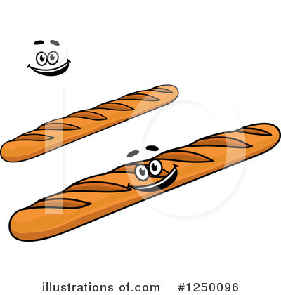 Royalty-Free (RF) Bread Clipart Illustration by Vector Tradition SM - Stock Sample #1250096
