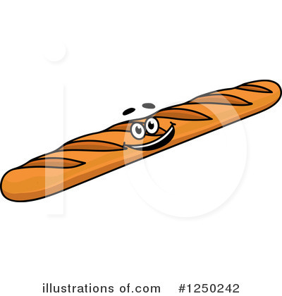 Royalty-Free (RF) Bread Clipart Illustration by Vector Tradition SM - Stock Sample #1250242