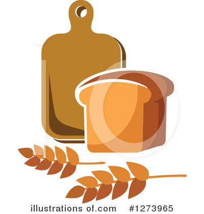 Bread Loaf Clipart #1273965 by Vector Tradition SM