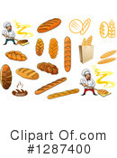 Bread Clipart #1287400 by Vector Tradition SM