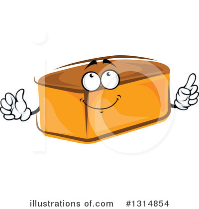 Royalty-Free (RF) Bread Clipart Illustration by Vector Tradition SM - Stock Sample #1314854