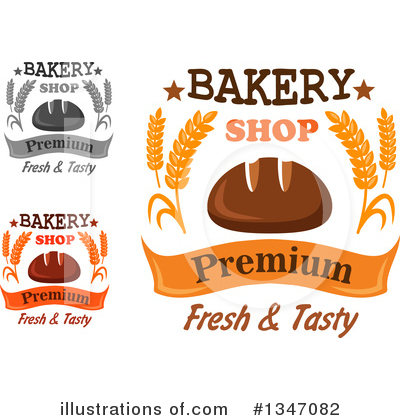 Royalty-Free (RF) Bread Clipart Illustration by Vector Tradition SM - Stock Sample #1347082