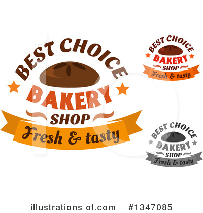 Royalty-Free (RF) Bread Clipart Illustration by Vector Tradition SM - Stock Sample #1347085