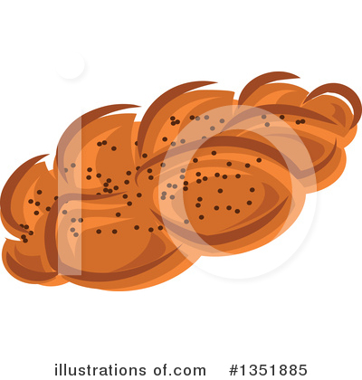 Royalty-Free (RF) Bread Clipart Illustration by Vector Tradition SM - Stock Sample #1351885