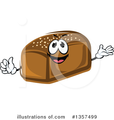 Royalty-Free (RF) Bread Clipart Illustration by Vector Tradition SM - Stock Sample #1357499