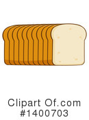 Bread Clipart #1400703 by Hit Toon