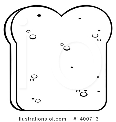 Royalty-Free (RF) Bread Clipart Illustration by Hit Toon - Stock Sample #1400713