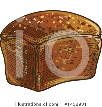Royalty-Free (RF) Bread Clipart Illustration by Vector Tradition SM - Stock Sample #1432931