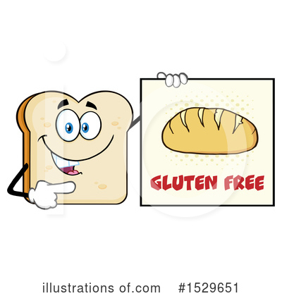 Royalty-Free (RF) Bread Clipart Illustration by Hit Toon - Stock Sample #1529651