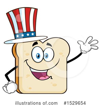 Royalty-Free (RF) Bread Clipart Illustration by Hit Toon - Stock Sample #1529654