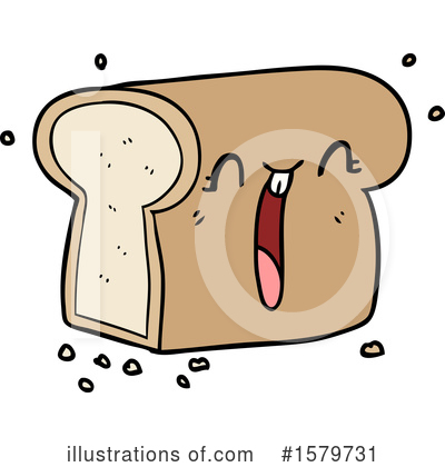 Bread Loaf Clipart #1579731 by lineartestpilot
