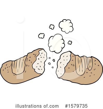 Royalty-Free (RF) Bread Clipart Illustration by lineartestpilot - Stock Sample #1579735