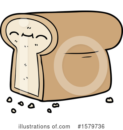 Royalty-Free (RF) Bread Clipart Illustration by lineartestpilot - Stock Sample #1579736