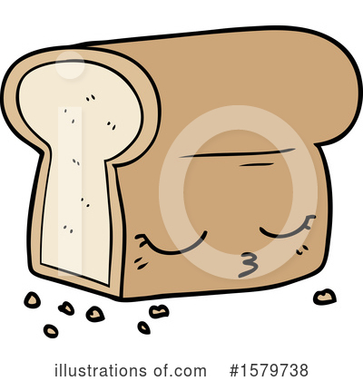 Royalty-Free (RF) Bread Clipart Illustration by lineartestpilot - Stock Sample #1579738