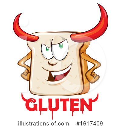 Gluten Clipart #1617409 by Domenico Condello