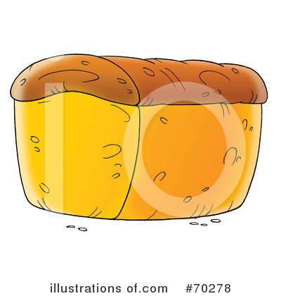 Royalty-Free (RF) Bread Clipart Illustration by Alex Bannykh - Stock Sample #70278