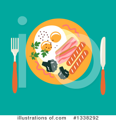 Breakfast Clipart #1338292 by Vector Tradition SM