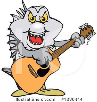 Royalty-Free (RF) Bream Fish Clipart Illustration by Dennis Holmes Designs - Stock Sample #1280444