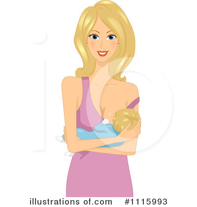Royalty-Free (RF) Breastfeeding Clipart Illustration by BNP Design Studio - Stock Sample #1115993