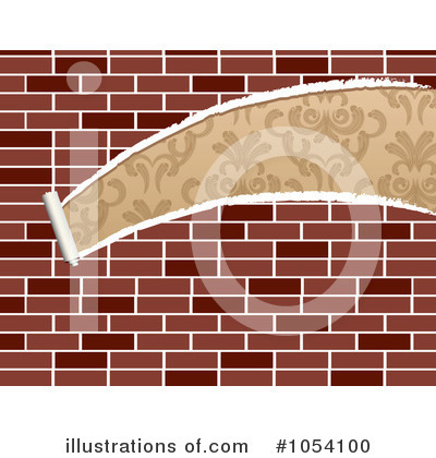 Royalty-Free (RF) Brick Wall Clipart Illustration by vectorace - Stock Sample #1054100
