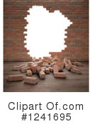 Brick Wall Clipart #1241695 by Mopic