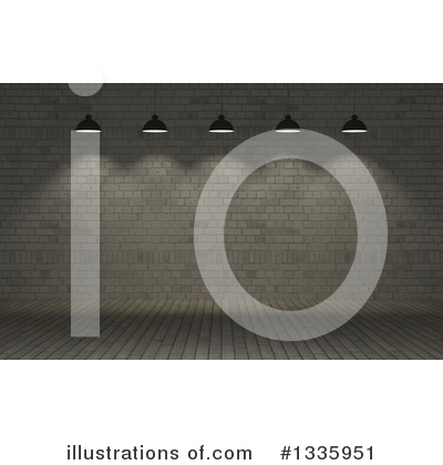 Royalty-Free (RF) Brick Wall Clipart Illustration by KJ Pargeter - Stock Sample #1335951