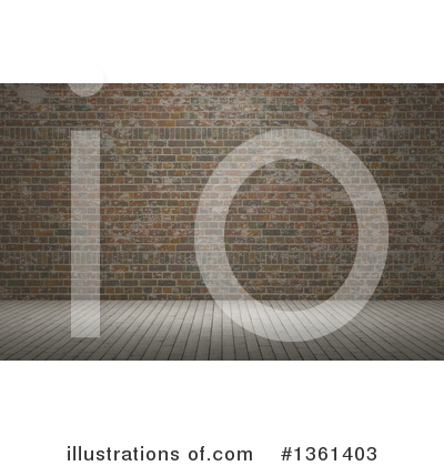 Royalty-Free (RF) Brick Wall Clipart Illustration by KJ Pargeter - Stock Sample #1361403