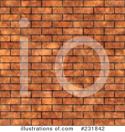 Royalty-Free (RF) Brick Wall Clipart Illustration by Arena Creative - Stock Sample #231842