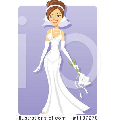 Bridal Clipart #1107270 by Amanda Kate