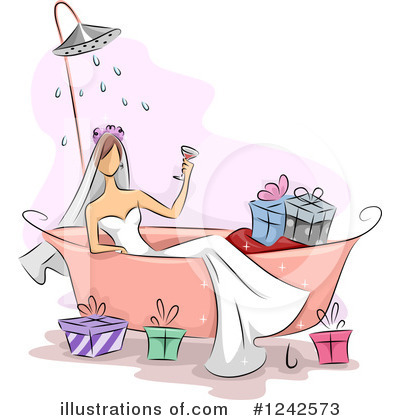 Bathtub Clipart #1242573 by BNP Design Studio