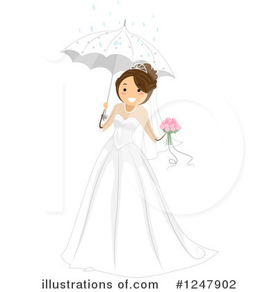 Royalty-Free (RF) Bride Clipart Illustration by BNP Design Studio - Stock Sample #1247902