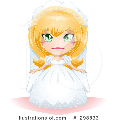 Royalty-Free (RF) Bride Clipart Illustration by Liron Peer - Stock Sample #1298833