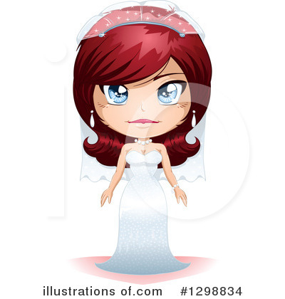 Royalty-Free (RF) Bride Clipart Illustration by Liron Peer - Stock Sample #1298834