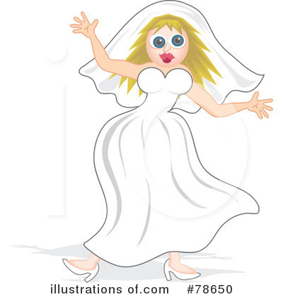 Royalty-Free (RF) Bride Clipart Illustration by Prawny - Stock Sample #78650