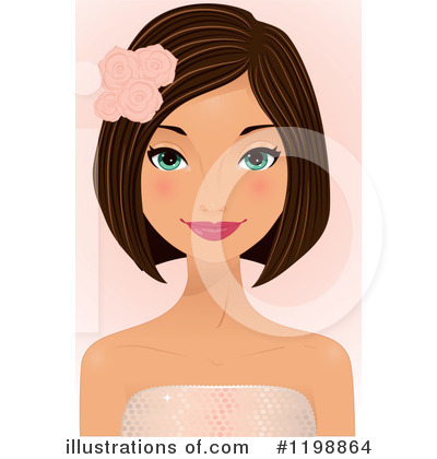 Bridesmaid Clipart #1198864 by Melisende Vector