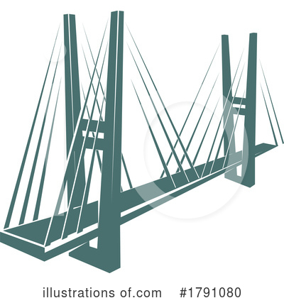 Royalty-Free (RF) Bridge Clipart Illustration by Vector Tradition SM - Stock Sample #1791080