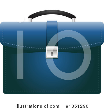 Royalty-Free (RF) Briefcase Clipart Illustration by elaineitalia - Stock Sample #1051296
