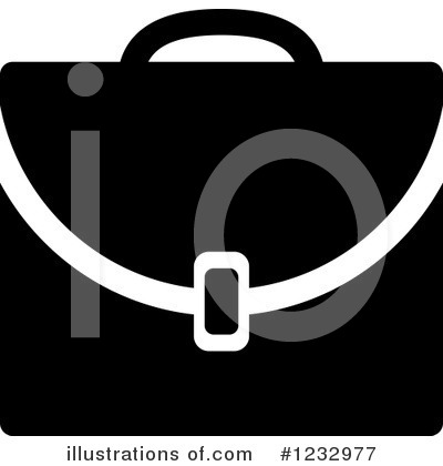 Royalty-Free (RF) Briefcase Clipart Illustration by Vector Tradition SM - Stock Sample #1232977