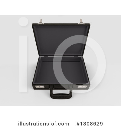 Royalty-Free (RF) Briefcase Clipart Illustration by KJ Pargeter - Stock Sample #1308629