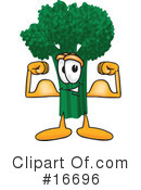 Broccoli Character Clipart #16696 by Mascot Junction