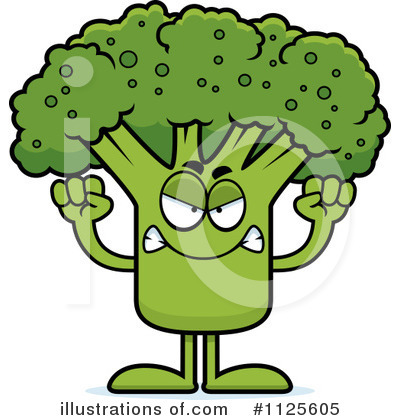 Royalty-Free (RF) Broccoli Clipart Illustration by Cory Thoman - Stock Sample #1125605