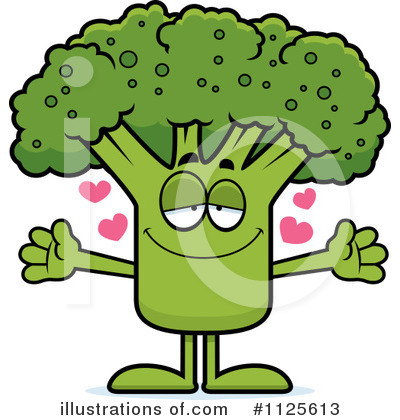 Royalty-Free (RF) Broccoli Clipart Illustration by Cory Thoman - Stock Sample #1125613