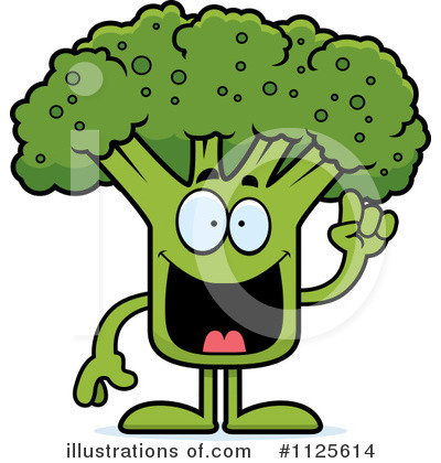 Broccoli Clipart #1125614 by Cory Thoman